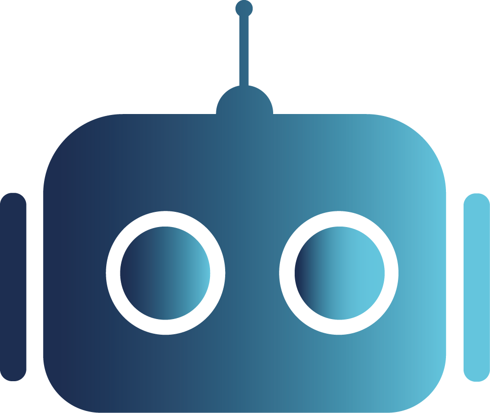 Icono de robot que representa un agente inteligente